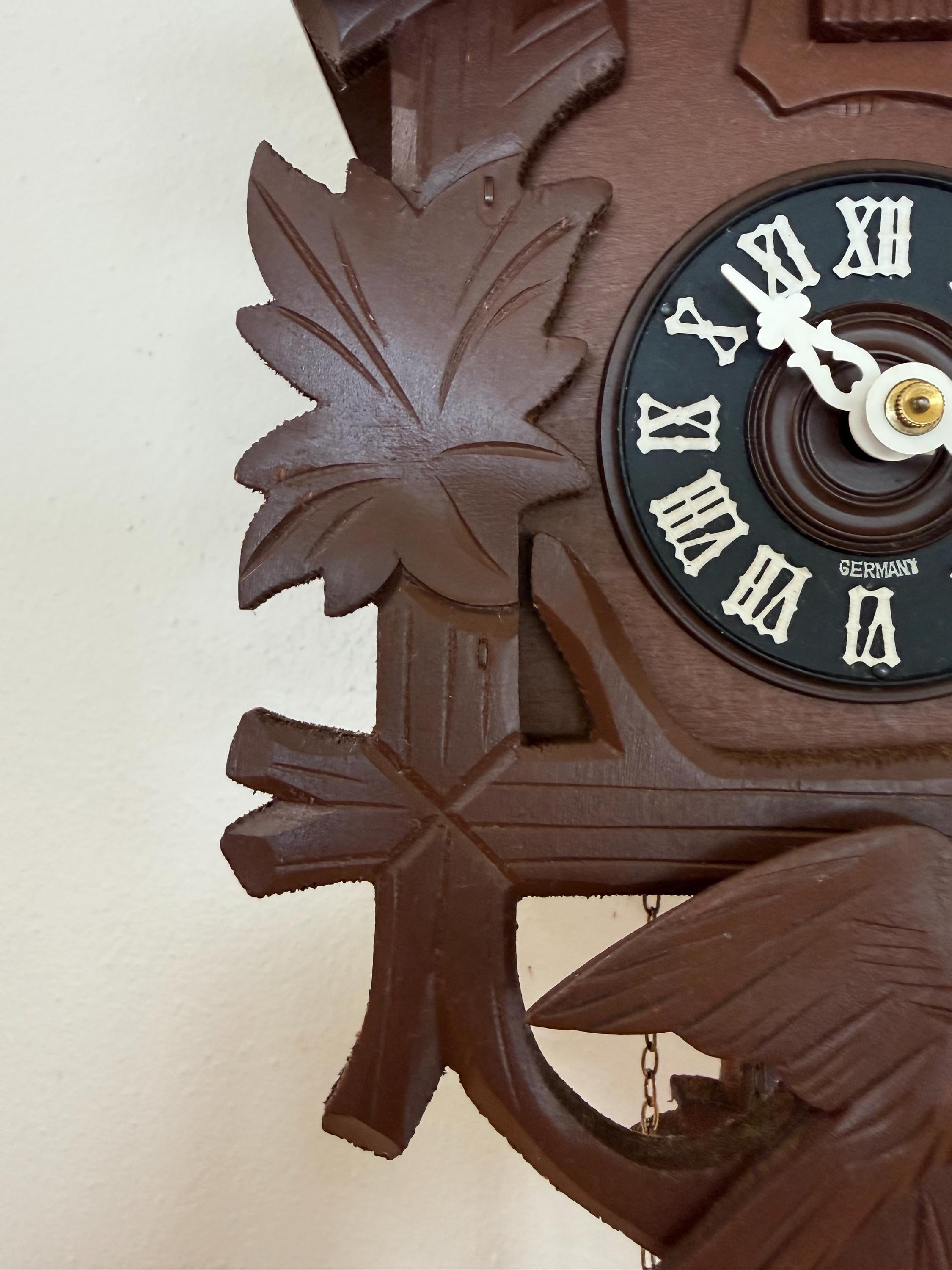 Restored German Flying Birds Cuckoo Clock – 1-Day