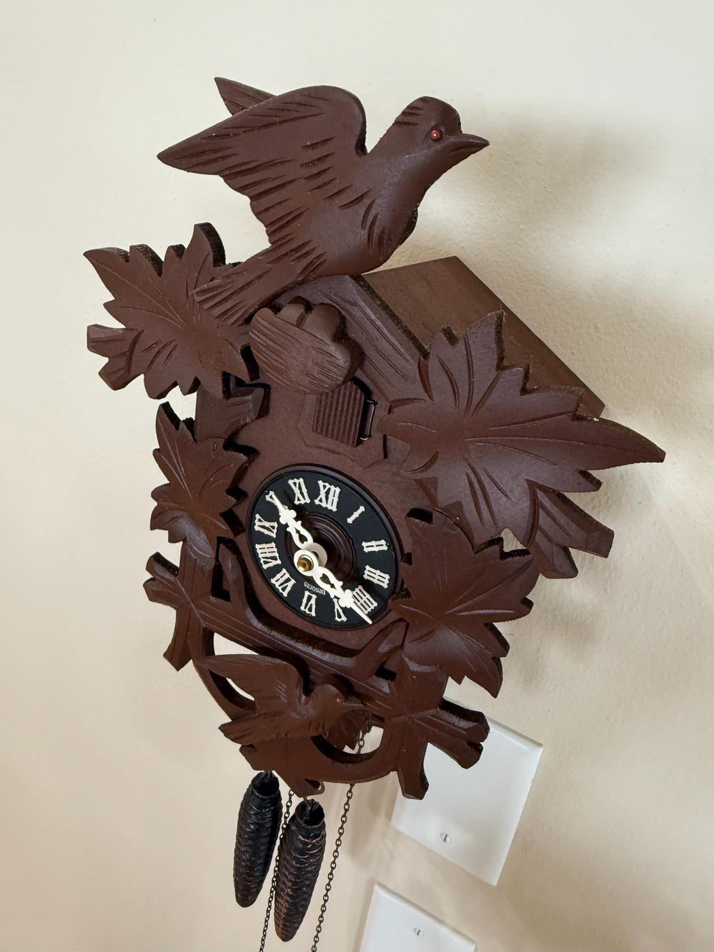 Restored German Flying Birds Cuckoo Clock – 1-Day