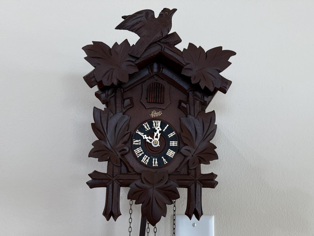 Restored Schatz German Cuckoo Clock – 8-Day