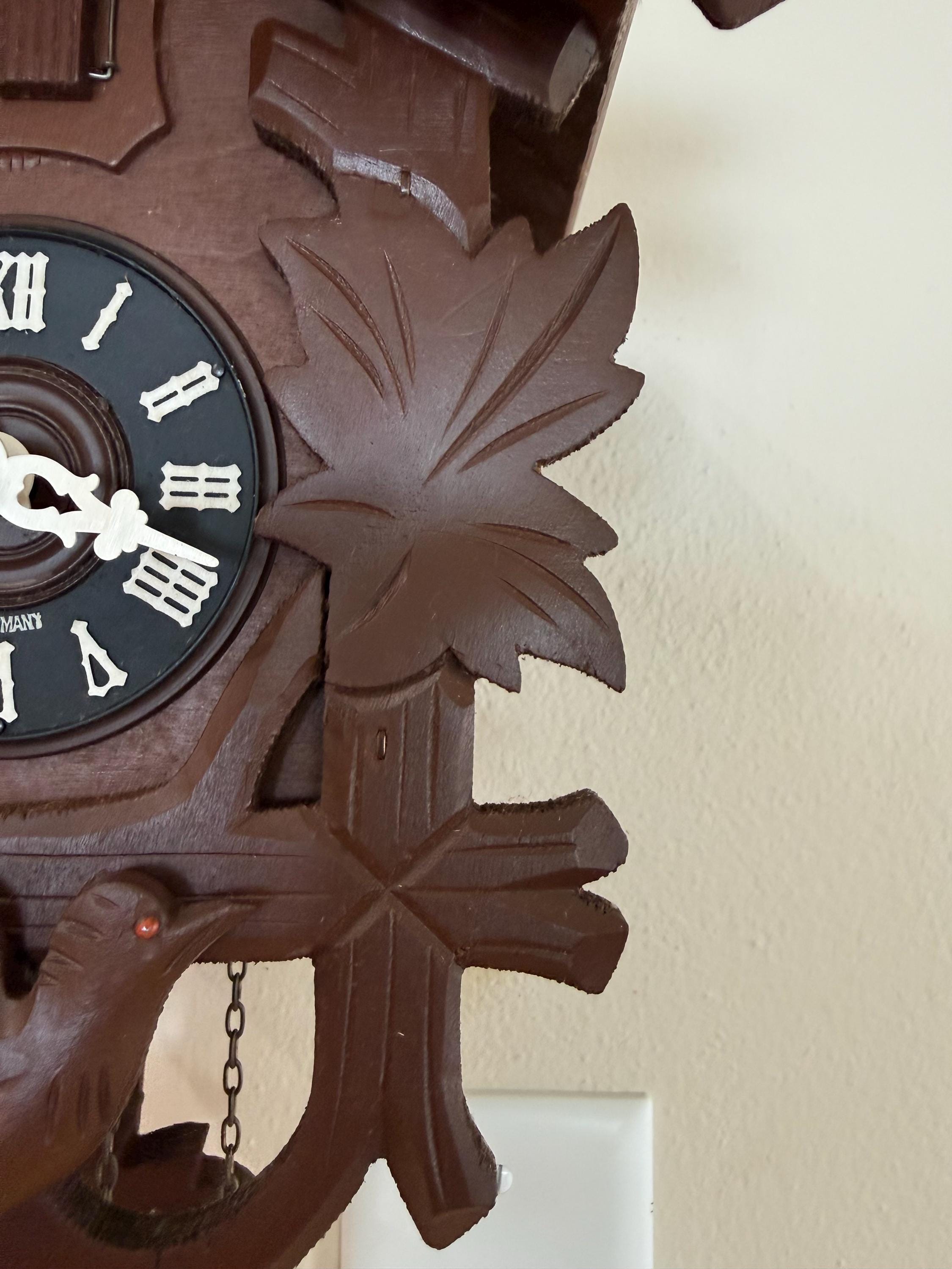 Restored German Flying Birds Cuckoo Clock – 1-Day