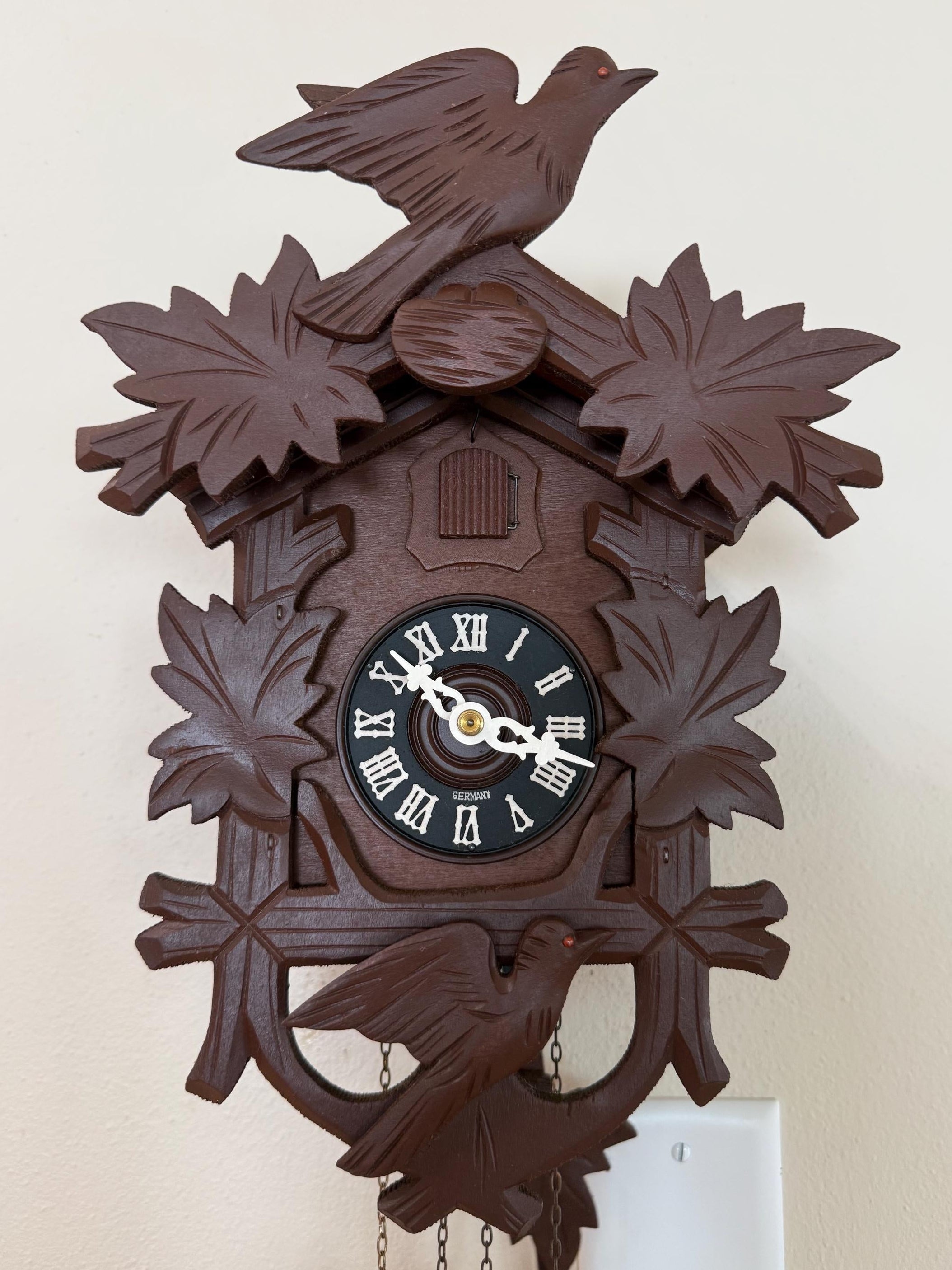 Restored German Flying Birds Cuckoo Clock – 1-Day