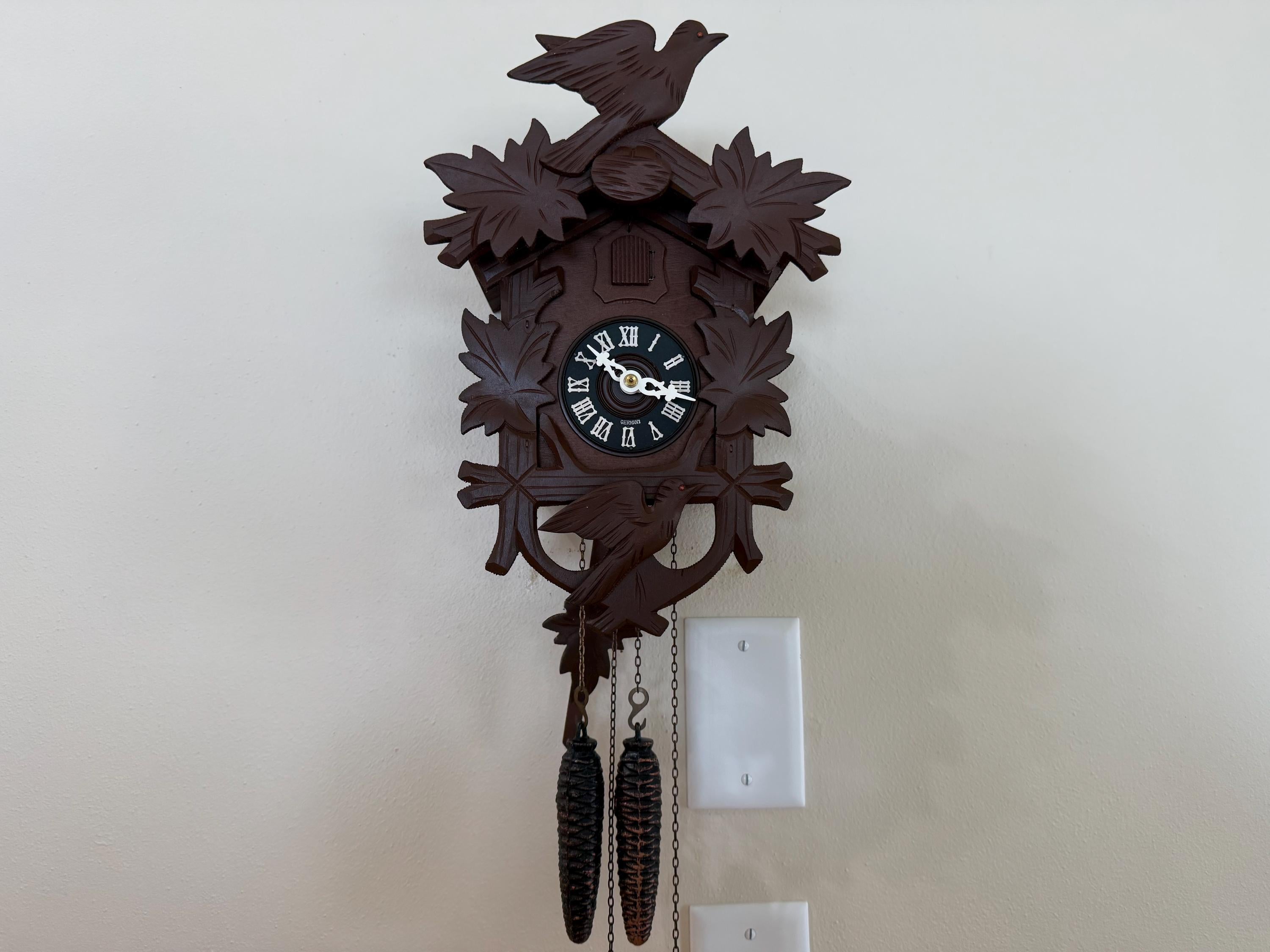 Restored German Flying Birds Cuckoo Clock – 1-Day