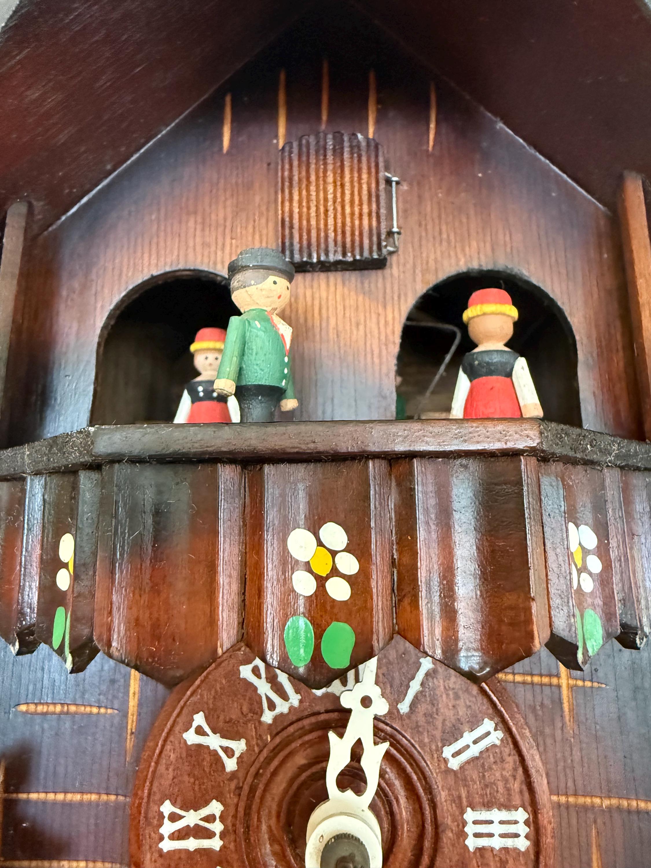 Restored Helmut Kammerer Musical Chalet Cuckoo Clock – 1-Day