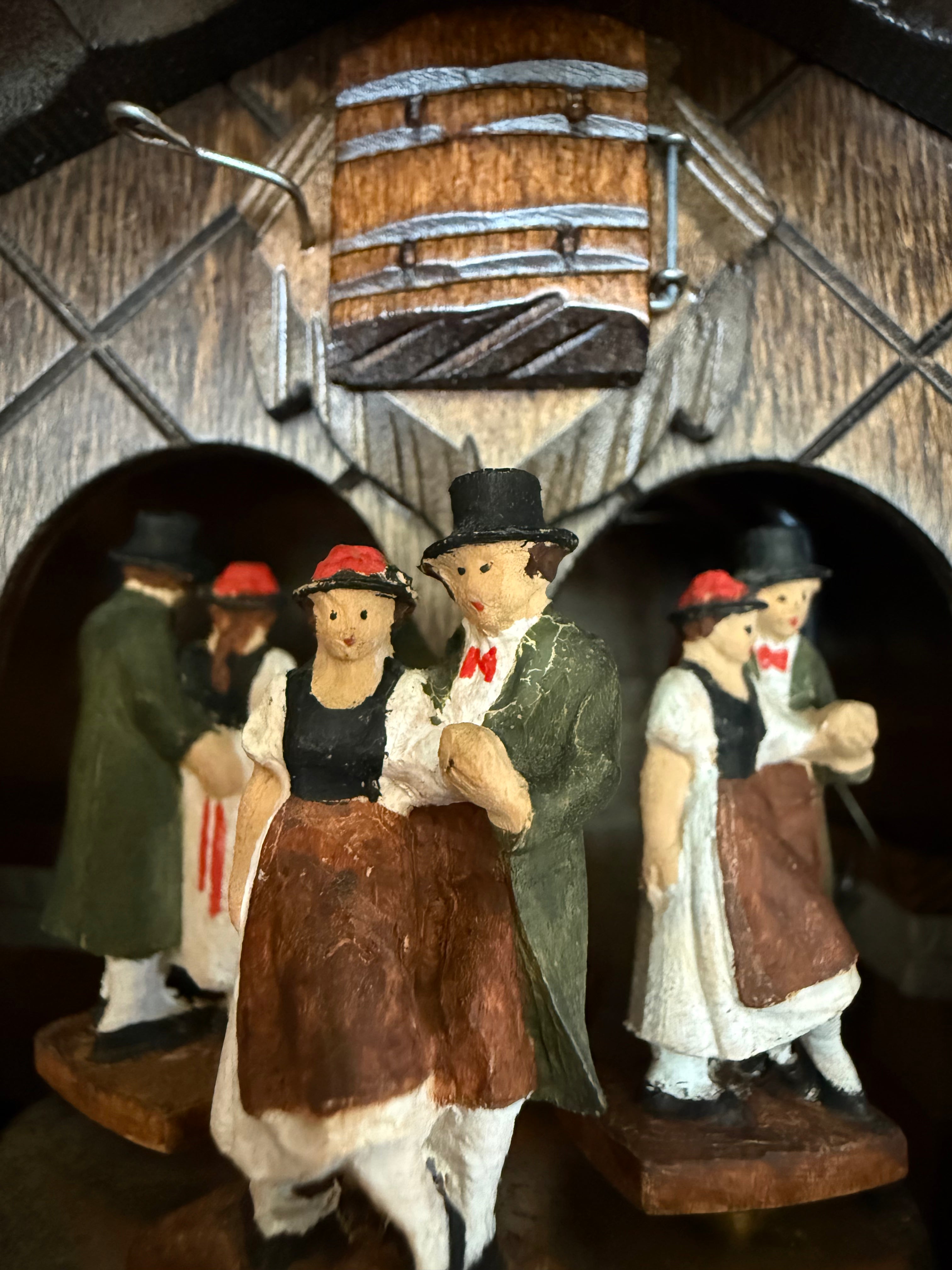 Restored “After the Hunt” 8-Day Musical Cuckoo Clock