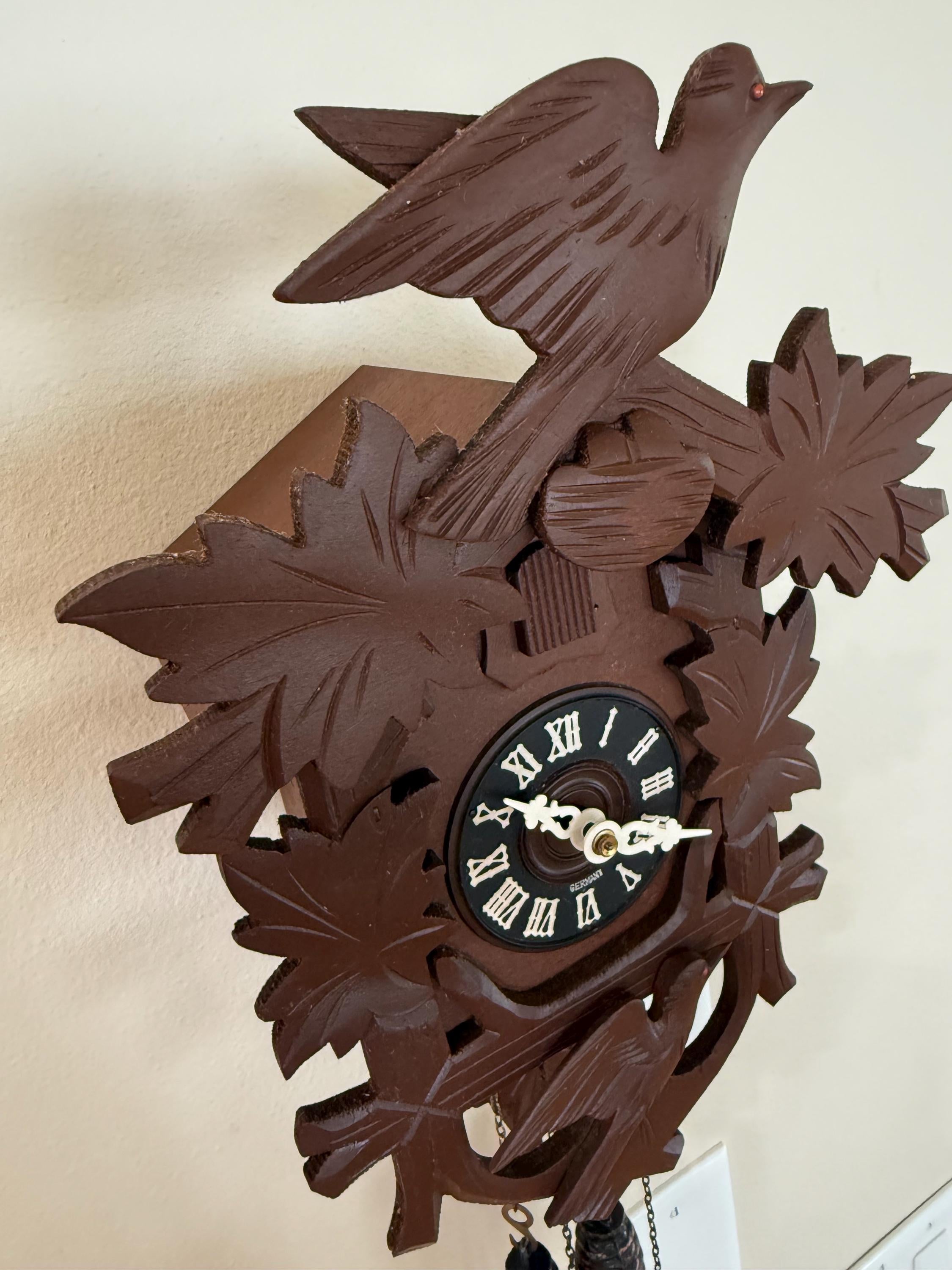 Restored German Flying Birds Cuckoo Clock – 1-Day