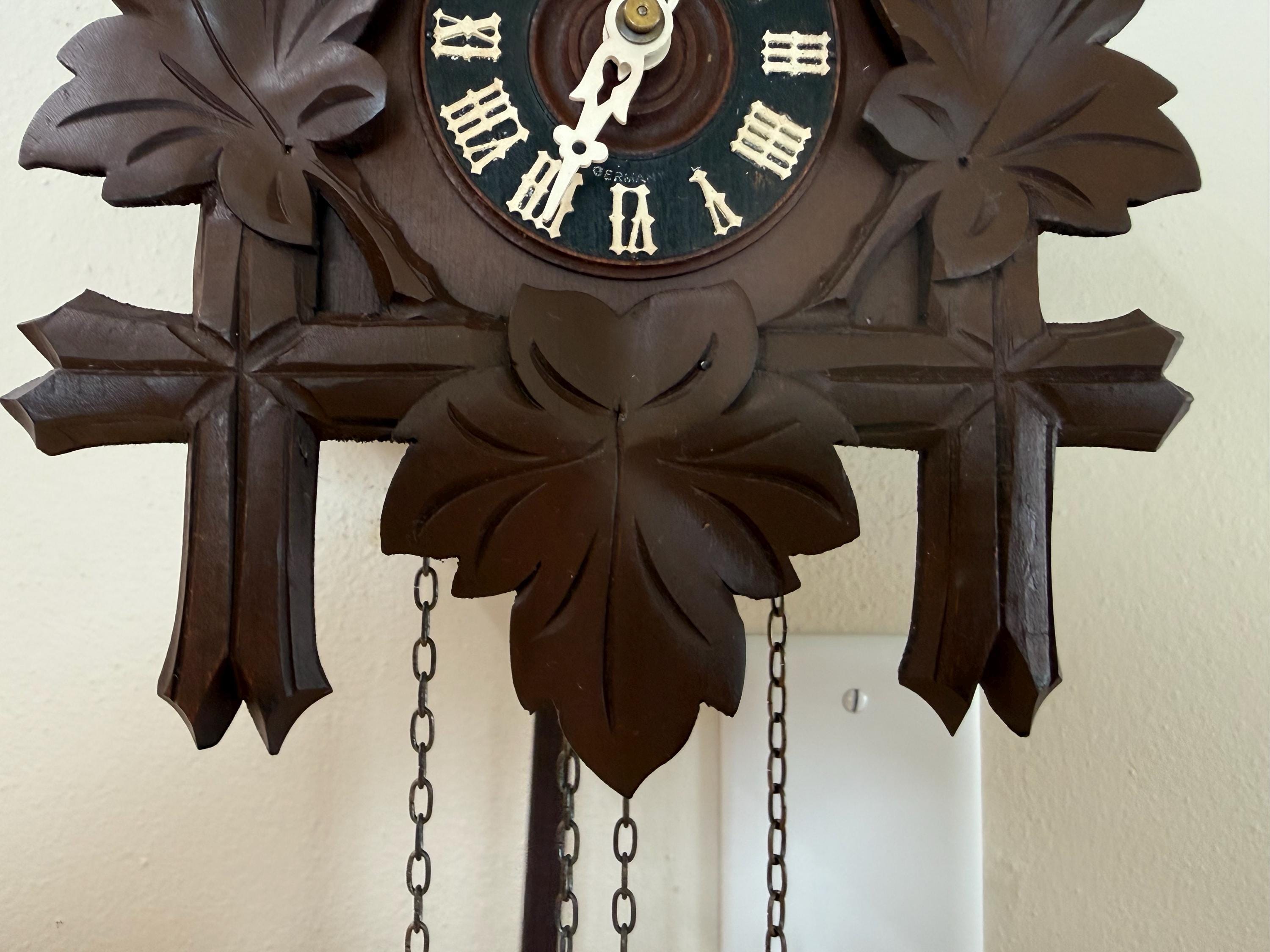 Restored Schatz German Cuckoo Clock – 8-Day