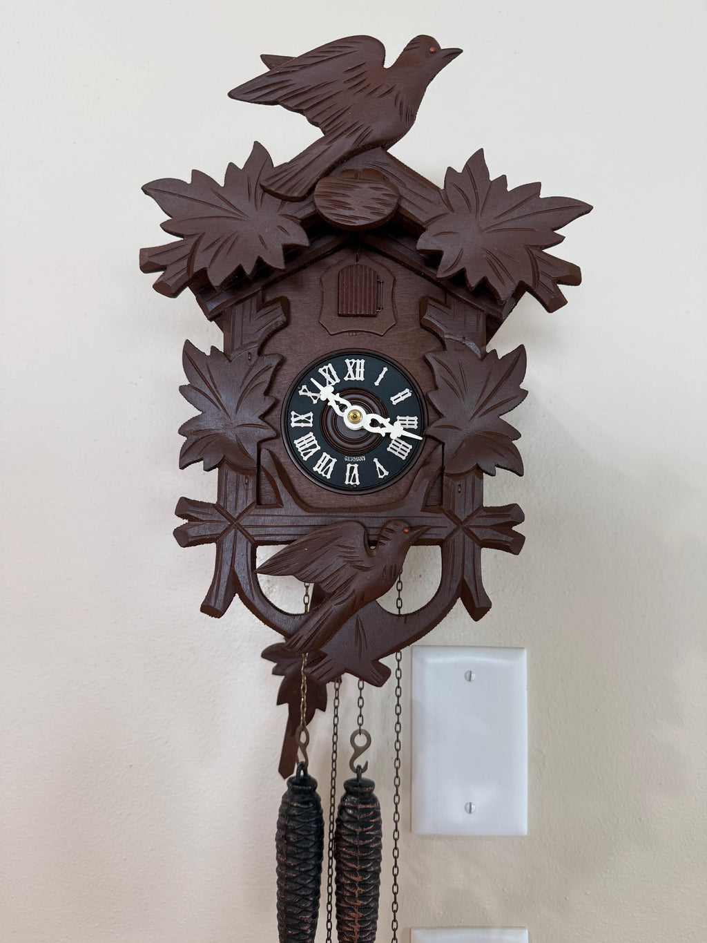 Restored German Flying Birds Cuckoo Clock – 1-Day
