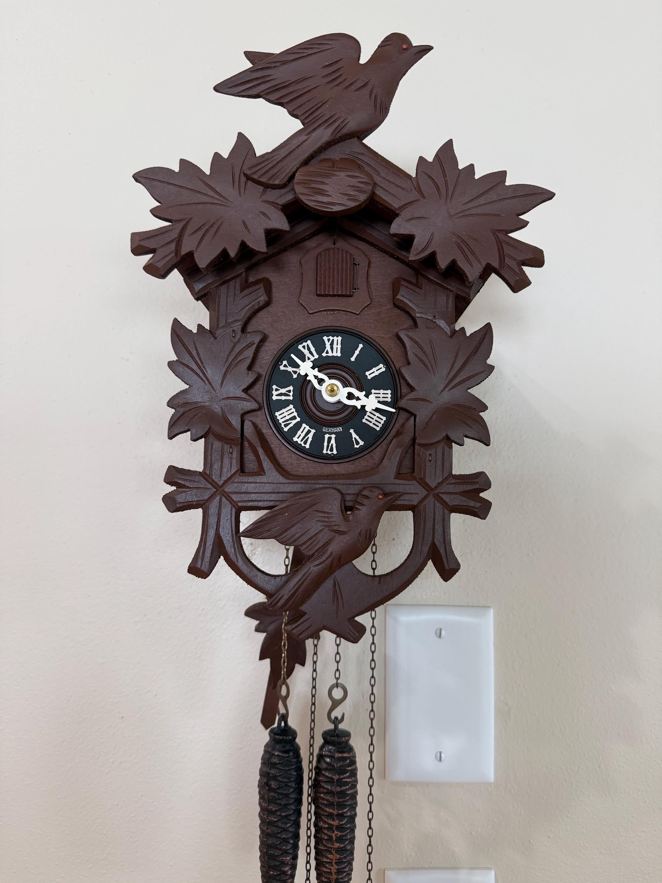 Restored German Flying Birds Cuckoo Clock – 1-Day