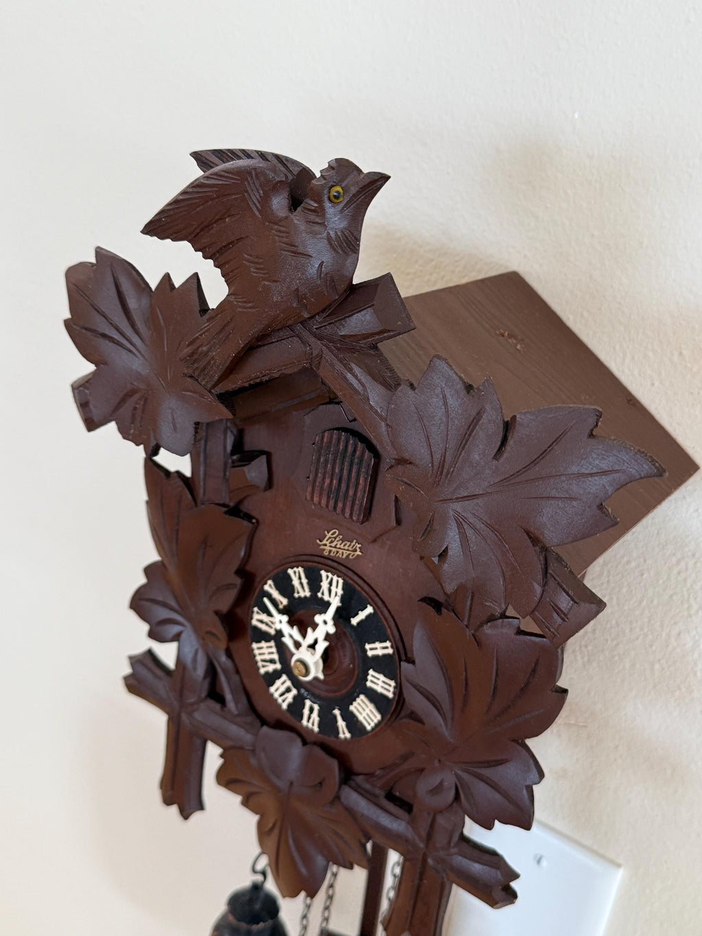 Restored Schatz German Cuckoo Clock – 8-Day