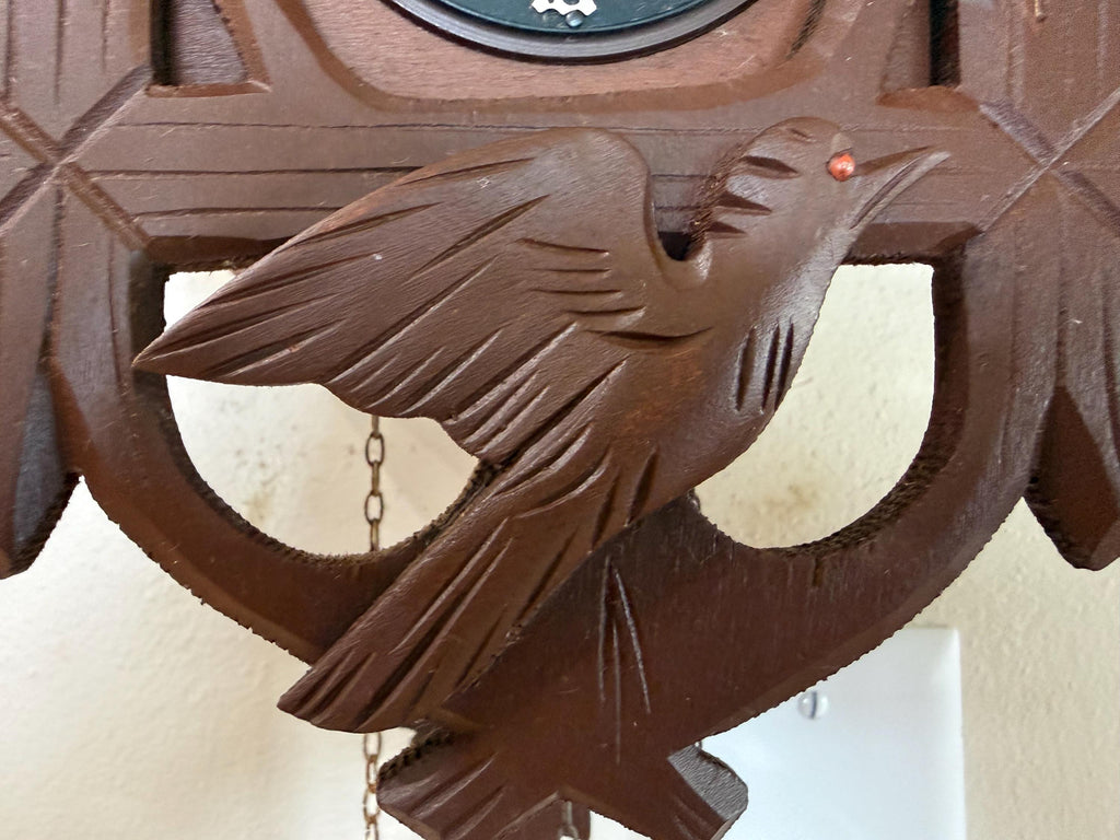 Restored German Flying Birds Cuckoo Clock – 1-Day