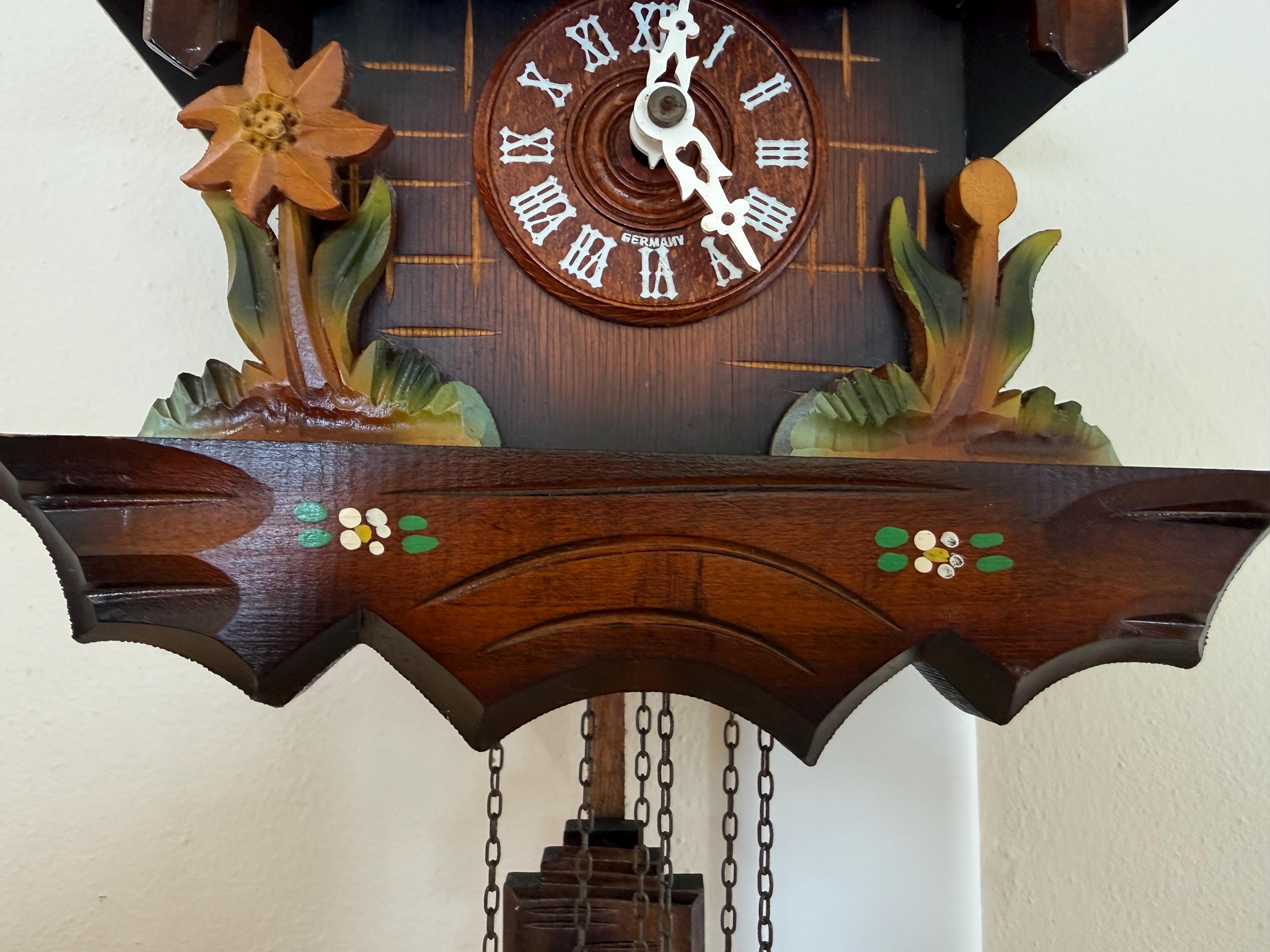Restored Helmut Kammerer Musical Chalet Cuckoo Clock – 1-Day